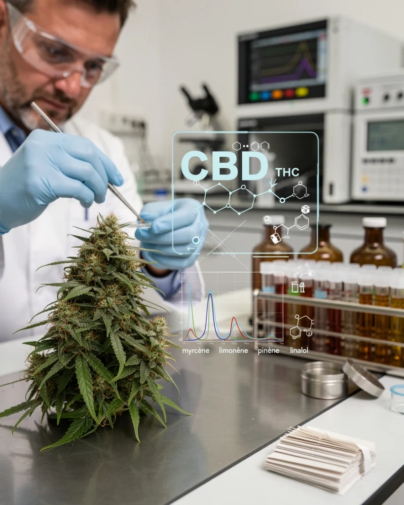 consommation des fleurs de CBD